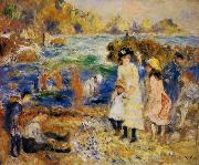 Enfants au bord de la mer a Guernsey, Pierre Auguste Renoir